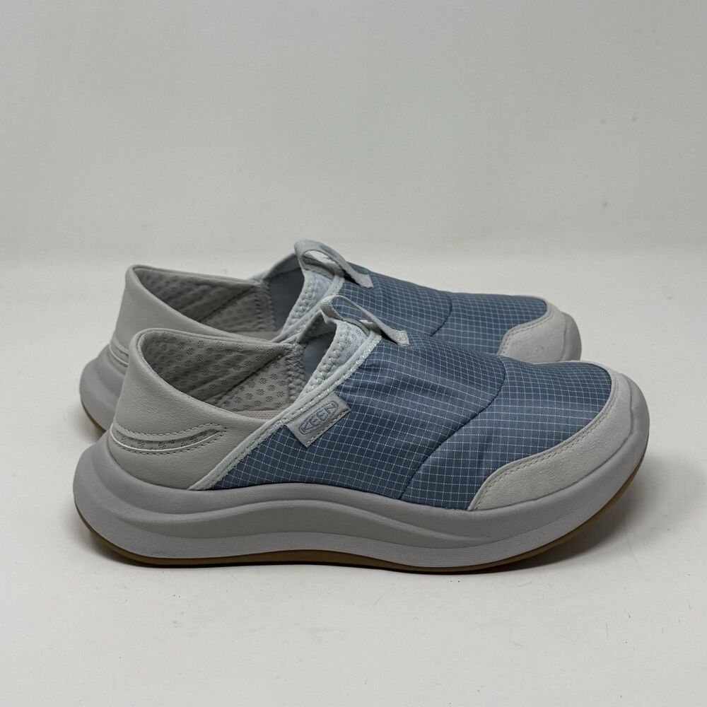 KEEN Whyser Slip On Shoes Womens 6.5 Faded Denim Blue Casual Comfort Gorpcore